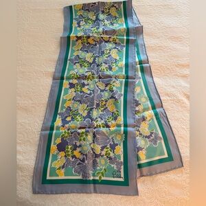 Lilly Pulitzer Floral Silk Scarf
